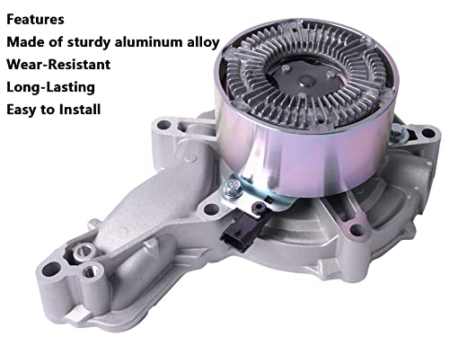 Bomba de agua compatible con Volvo Trucks d13 d16 VNL VNR 2017-UP Mack mp8 repuesto OE 85151110 85152423 22183231 con embrague electromagnético