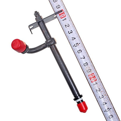 Inyector de combustible para estuche 1835, 1845, 1835B, 1845B, 1845S, 580CK, 580B, 580D, 580SD, 584D, 585D, 586D, 480B, 480C, 480D, 480LL, 350, 350B, 450 (4 unidades)