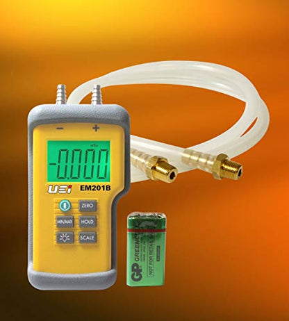 UEi Test Instruments EM201B Test Dual Input Differential Manometer