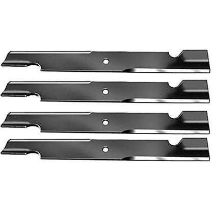 4 cuchillas Oregon para cortacésped Hustler 42 Raptor reemplaza 793794 794685"