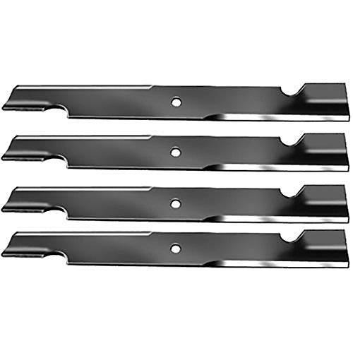 4 cuchillas Oregon para cortacésped Hustler 42 Raptor reemplaza 793794 794685"