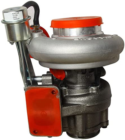 BLACKHORSE-RACING Turbocompresor diésel HX35 HX35W Turbo Charger con turbina interna de basura, compatible con 1999 2000 2001 2002 Dodge Ram 2500 3500 5.9L Truck 6BT Cummins Engine (3592766)