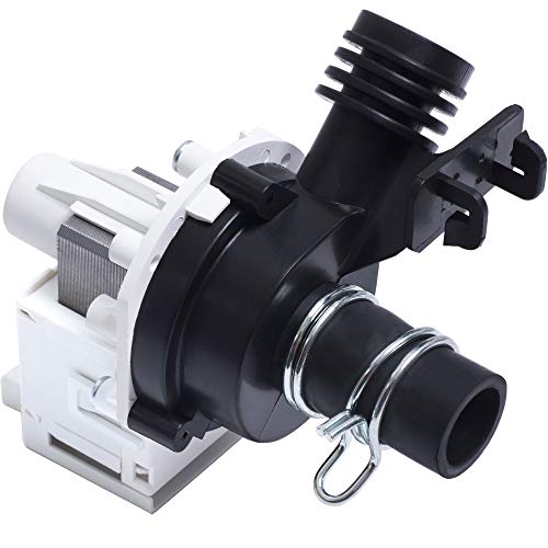 Blue Stars 154580301 - Bomba de drenaje de lavavajillas ultra duradera - Fácil de instalar - Ajuste exacto para lavavajillas Frigidaire y Kenmore - Sustituye a AP4019644 154491301 PS1765174