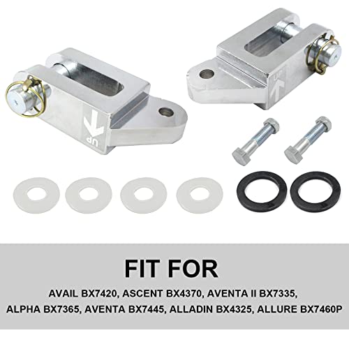 iKer Kit de adaptador todoterreno compatible con Avail BX7420, Ascent BX4370, Aventa II BX7335, Alpha BX7365, Aventa BX7445, Alladin BX4325, Allure BX7460P Chrome