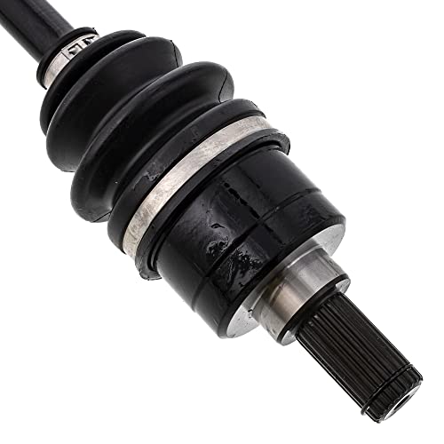 NICHE Eje de transmisión trasera de alta resistencia para Yamaha Grizzly 550 700 28P-2510F-04-00 28P-2518E-10-00, paquete de 2