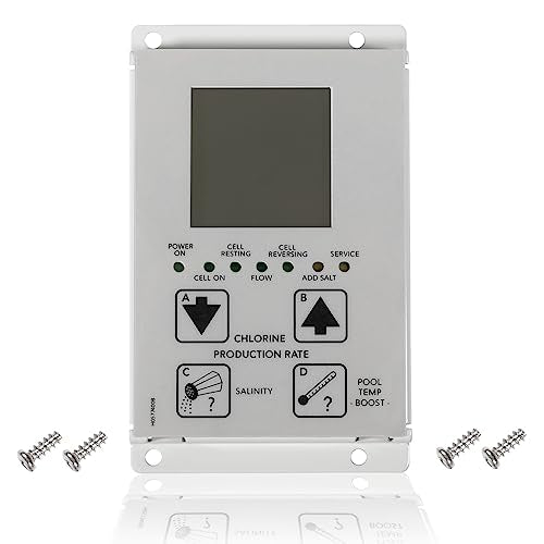 R0467400 - Placa de interfaz de usuario de Zodiac Aquapure, Jandy Purelink, Nature2 Fusion para centro de purificación de agua del zodiaco R0467400 PCB Touchpad con 4 tornillos