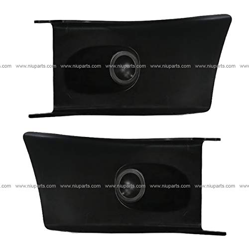 Parachoques de plástico gris oscuro – lado del conductor y del pasajero (Ajuste: 2002 – 2016 Freightliner M2 106 112 Bussiness Class)