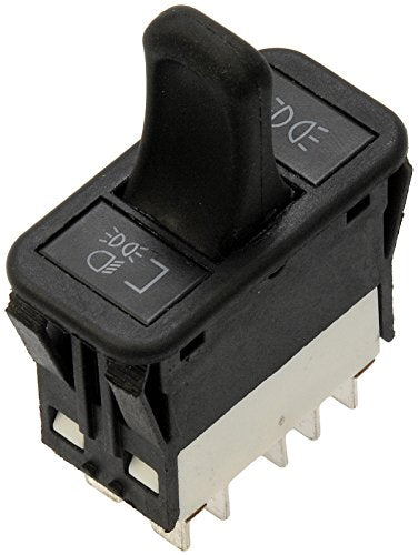 Dorman 901-5206CD interruptor de faro para camiones selectos Freightliner Columbia, negro