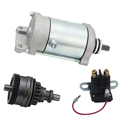 Rmaifc 18648 Unidad de arranque y solenoide de relé para Polaris ATV Sportsman 600 700 600 Twin 700 EFI 410-54040 4010417