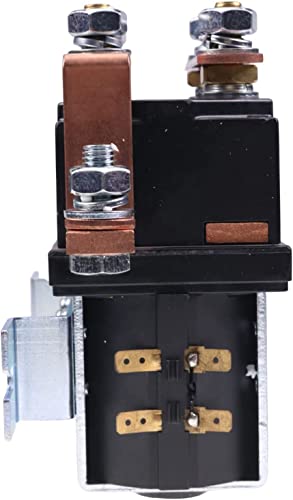 Contactor de inversión de solenoide SW202 compatible con Albright Electric 24V 400A Albright 72V 80V Bobina 400A Contactor de inversión Carrito de Golf Vehículo Eléctrico Manipulación de Materiales