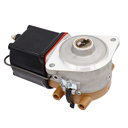 Conjunto de distribuidor con bobina de encendido de 12 V para Ford 8N 9N 2N Tractores distribuidor, bobina de encendido de montaje frontal completo para Ford New Holland 2N 8N 9N 4CYL, 9N12100, 9N12024