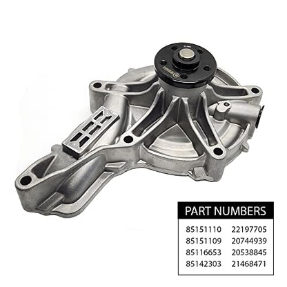 Bomba de agua para motores Volvo VNL/Volvo D13 y Mack MP8. Compatible con bomba de agua Volvo D13 Número de pieza 85124623 85109694 22197705