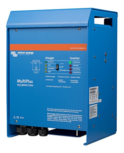 Victron Multiplus 3000 W Inversor Cargador, 12V 120V