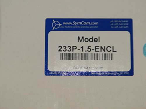 PumpSaver Plus 233P-1.5-ENCL SymCom - Protección de bomba de pozo de agua de bajo rendimiento fabricada en Estados Unidos
