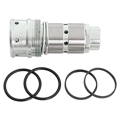 Complete Tractor Acoplador rápido (1101-1082) compatible con/reemplazo para Ford/New Holland 3610, 3610NO, 3910, 3910H, 3910R, 3930, 3930H, 4130NO, 445C, 445D 47922057