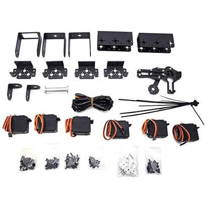 6DOF - Kit de garras de brazo mecánicas, manipulador DOF, robot industrial, agarre mecánico, piezas de robot automático
