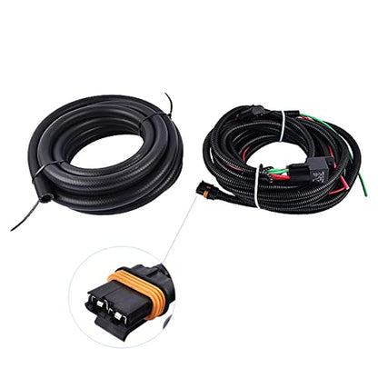 Reemplazo de la bomba de elevación de combustible de 100 GPH para Dodge Ram 2500 3500 Cummins 5.9L Diesel TS D08 100G Flynsu 1998.5-2004