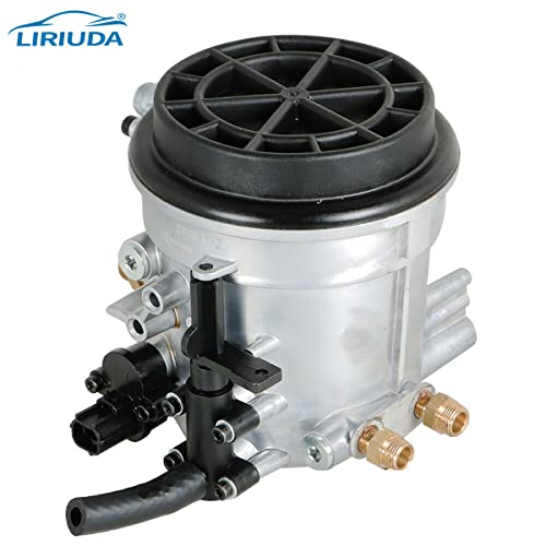Carcasa de filtro de combustible para Ford 7.3L Powerstroke Diesel para Ford F-250 E-350 Super Duty E-350 E-450 E-550 Excursion 1999-2003, carcasa de filtro separador de agua FG1057 F81Z-9155-AC F81A-9155-AA