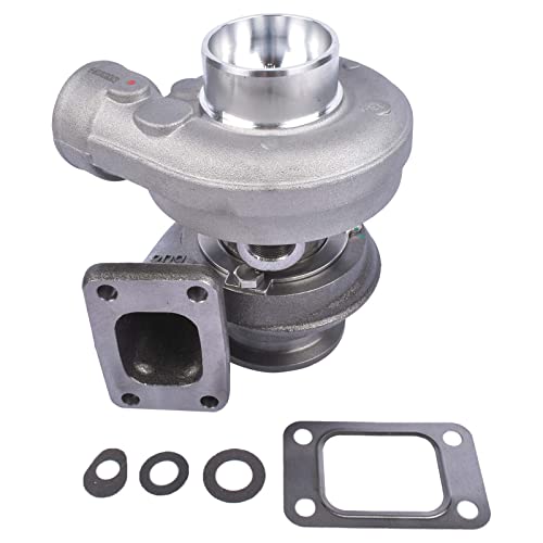 Flynsu S1B-032 4024T Engine Turbocharger RE518228 Replacement for John Deere 4WD Part# RE518226, RE521157