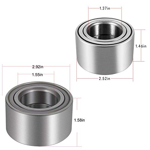 Rodamientos delanteros y traseros para Polaris Sportsman 400 450 500 600 700 X2 HO EPS 4X4