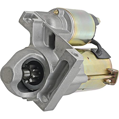 SDR0341 Starter compatible con/reemplazo para 3.4L Equinox 2007-2009/3.5L Malibu 2006-2010, 3.9L 2006-2007 / Pontiac G6 2006-2009/3.4 Torrent 2007-2009/3.5 Saturn Aura 2007-2008
