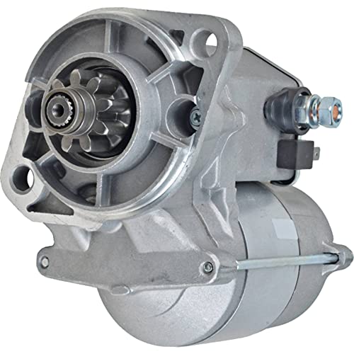 SND0678 Motor de arranque compatible con/reemplazo para motores Kubota Equipment V1902 V1902B 19616-63011, 19616-63012 ND9722809-105 ND128000-2131 110356 128000000000-2-2 130 2 28000-1050 410-52349