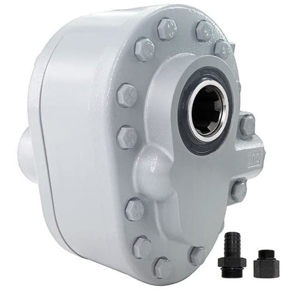 Kewam Bomba hidráulica PTO 21.2 GPM 540 RPM 2250PSI, entrada y salida SAE12, bomba de toma de energía hidráulica 6 dientes SAE16 para tractor y camiones