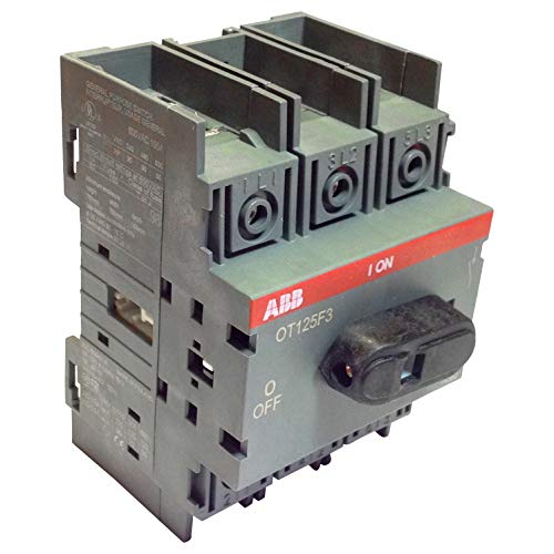 OT125F3 | 1SCA105033R1001 | ABB OT125F3 Switch-DISCONECTOR 3 Polos, 125A