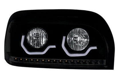 Faros delanteros de proyección Century Blackout Freightliner - Lado del pasajero