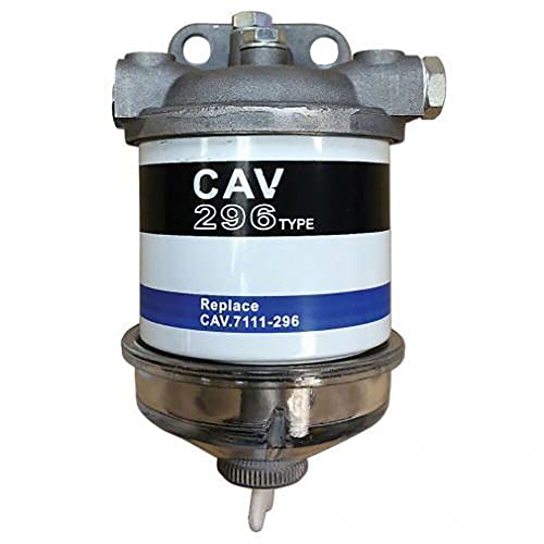 Conjunto de filtro de combustible con cuenco de vidrio para tractores Ford diésel C5NE9165C C7NN9162B