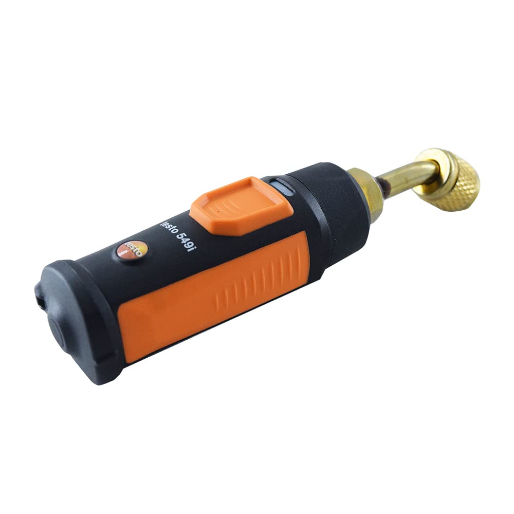 Manómetro portátil de alta presión (rango: -1 a 60 bar) para calderas, reactores, automóviles, HVAC, Furness, fábricas, plantas junto con calibración de fábrica Certificado Modelo: Testo 549i