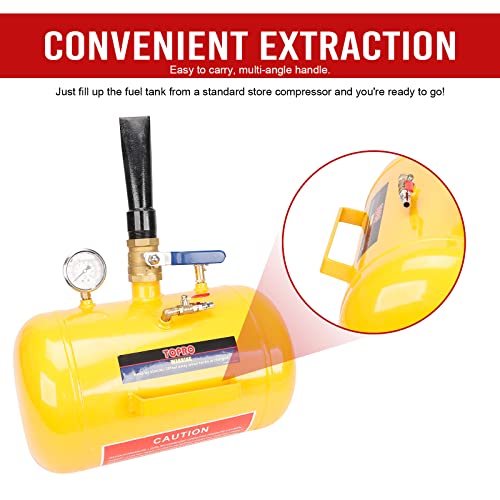 Inflador de asiento para neumáticos de aire de 5 galones para camión ATV 145PSI
