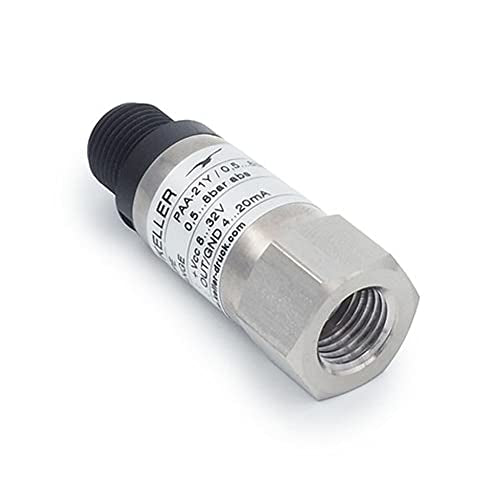 Keller Series 21Y Transmisor de presión piezorresistiva (rango: 0-30 bar y 0-14 PSI) para aplicaciones industriales y OEM generales