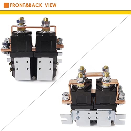 Contactor de inversión estilo SW202 para Albright Electric, 48V DC 400A, solenoide de contacto de carrito de golf resistente