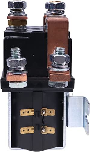Contactor de inversión de solenoide SW202 compatible con Albright Electric 24V 400A Albright 72V 80V Bobina 400A Contactor de inversión Carrito de Golf Vehículo Eléctrico Manipulación de Materiales