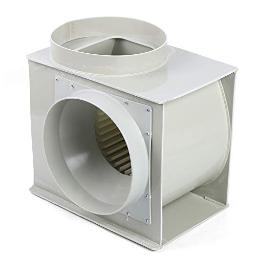 Kaibrite Extractor centrífugo de 10 pulgadas, ventilador centrífugo de grado comercial 1354CFM, ventilador de ventilación, ventilador de laboratorio para campana de humo de gabinete químico