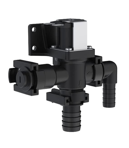 Seaflo Cabezal de baño eléctrico de lujo de 12 V para agua dulce