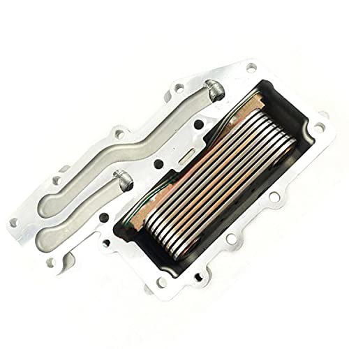 Enfriador de aceite 4134W027 4134W003 compatible con Perkins 1104A-44 1104D-44 1104C-44 1104C-44T 1104C-E44