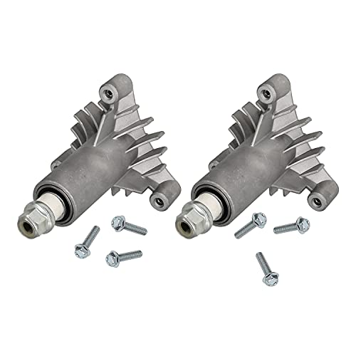 Conjunto de husillo 285-456 para AYP Husqvarna Craftsman Ride Mower con cubiertas de 36 pulgadas, 38 y 42 pulgadas, 2 piezas de montaje de husillo para AYP Husqvarna Craftsman Poulan Sears 130794 532130794 128774 128285 5 21331 28.3 in
