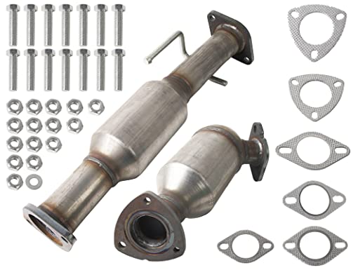 Convertidor catalítico 3 piezas 3.6L V6 compatible con Chevrolet Traverse GMC Acadia Saturn Outlook Buick Enclave 2007-2017 Reemplaza 16574 16709 16710