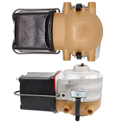 Condgreemee - Conjunto distribuidor con bobina de encendido de 12 V de repuesto para Ford New Holland 9N 8N 2N Tractor 4cyl conjunto distribuidor completo de montaje frontal para OEM 9N12100, 9N12024 9N12100C