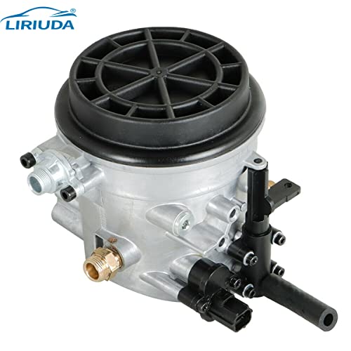 Carcasa de filtro de combustible para Ford 7.3L Powerstroke Diesel para Ford F-250 E-350 Super Duty E-350 E-450 E-550 Excursion 1999-2003, carcasa de filtro separador de agua FG1057 F81Z-9155-AC F81A-9155-AA