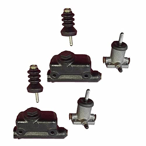 A51976 L25419 (2) Kit de cilindro maestro de freno y (2) esclavo para retroexcavadora de caja 480C 580C