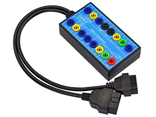 OBD-II Breakout Diagnostic Box, OBD2 Pinout Tester Detector