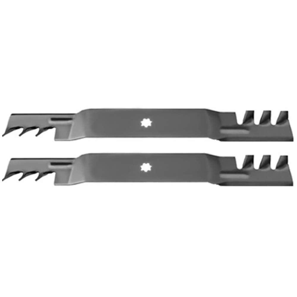 (2) Se adapta a cuchillas de mantillo estilo Gator para John Deere Z225, Z235, LA125, LA135