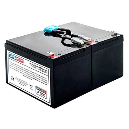 UPSBatteryCenter® - Batería de repuesto compatible con APC Smart UPS 1000 SUA1000I