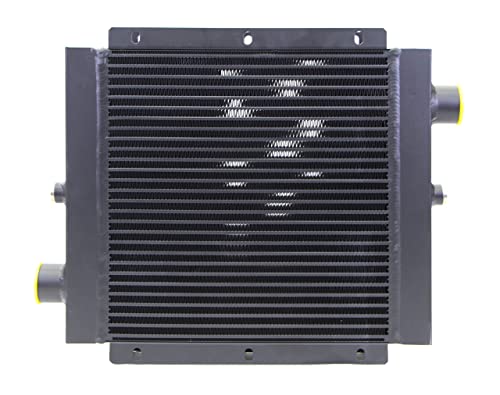 Enfriador de aceite hidráulico móvil, 0-100 GPM, 35HP; Modelo OC-63 con o sin derivación (5 Bar (73 psi) Bypass)