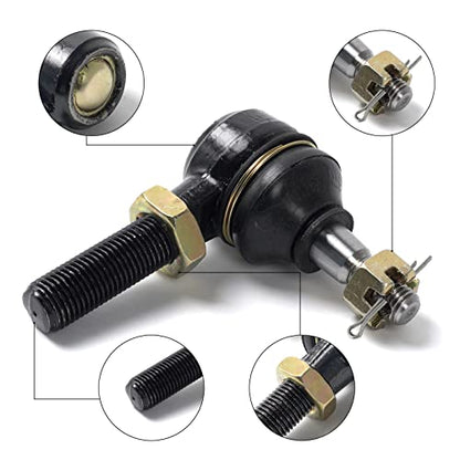 Juego de 2 barras de acoplamiento de dirección y eje para carrito de golf, repuesto # 70074-G01 70074-G02 para carrito de golf EZGO TXT Medalist 1994-2000