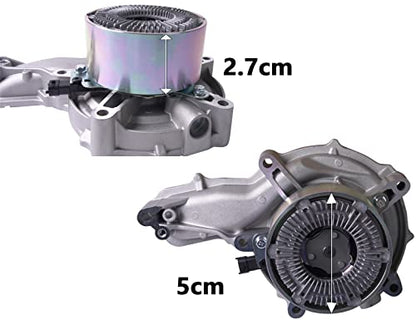 Bomba de agua compatible con Volvo Trucks d13 d16 VNL VNR 2017-UP Mack mp8 repuesto OE 85151110 85152423 22183231 con embrague electromagnético