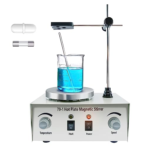 Agitador magnético de placa caliente de 1000 ml, agitador magnético, agitador de laboratorio, 2400 rpm